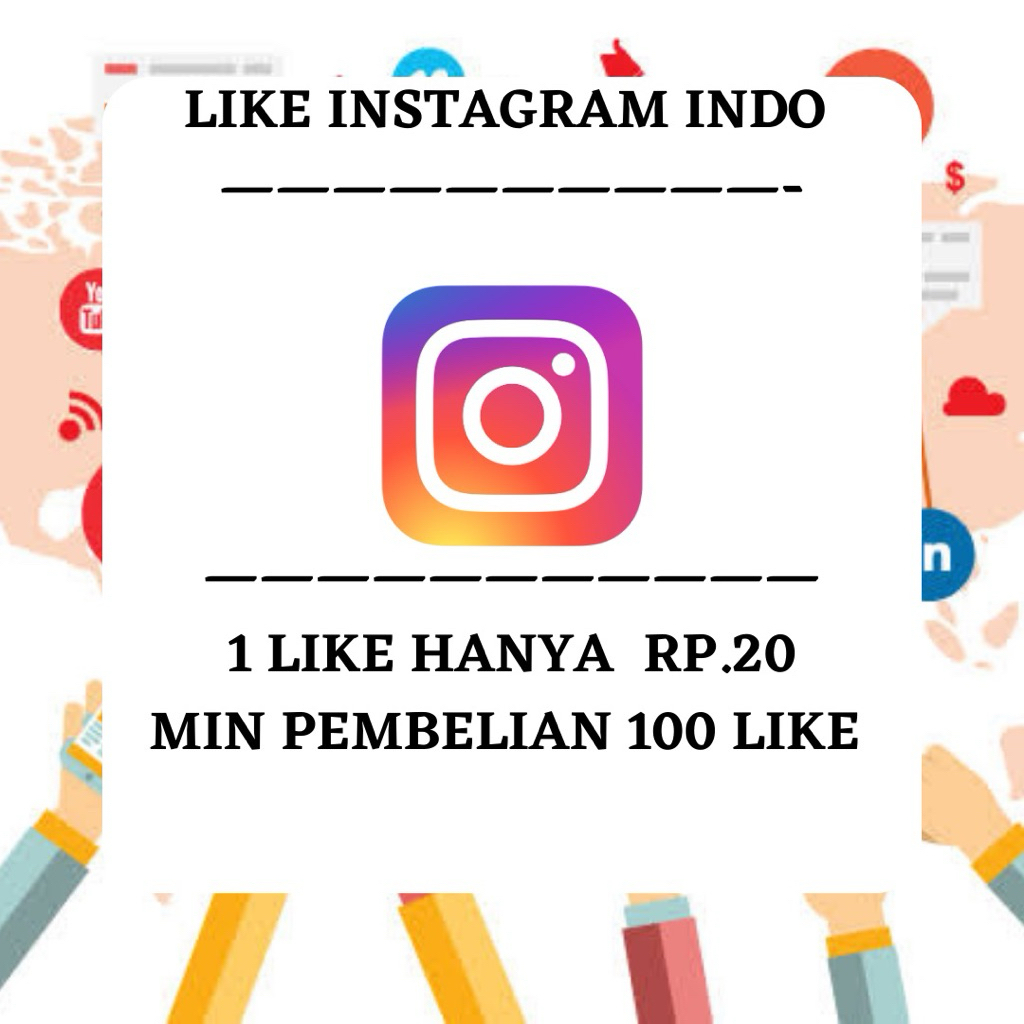 INSTAGRAM LIKE INDONESIA PERMANEN GARANSI  - Online 24 Jam