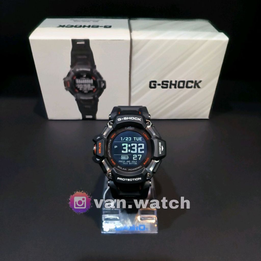 Casio G-Shock GBD-H2000-1A / GBDH2000-1A Heart Rate Original