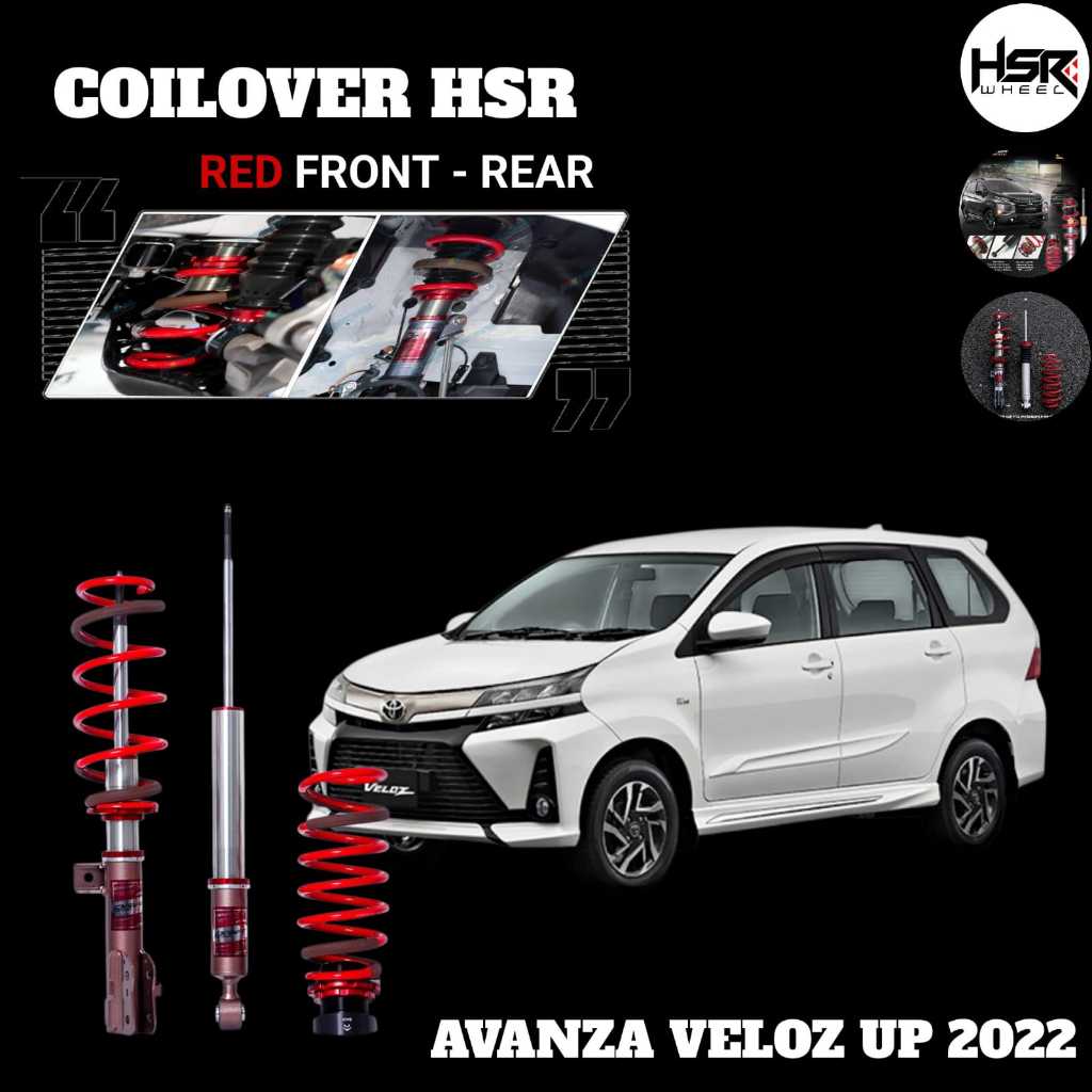 HSR - Suspensi PROFENDER Coilover - Avanza Veloz - Original Asli