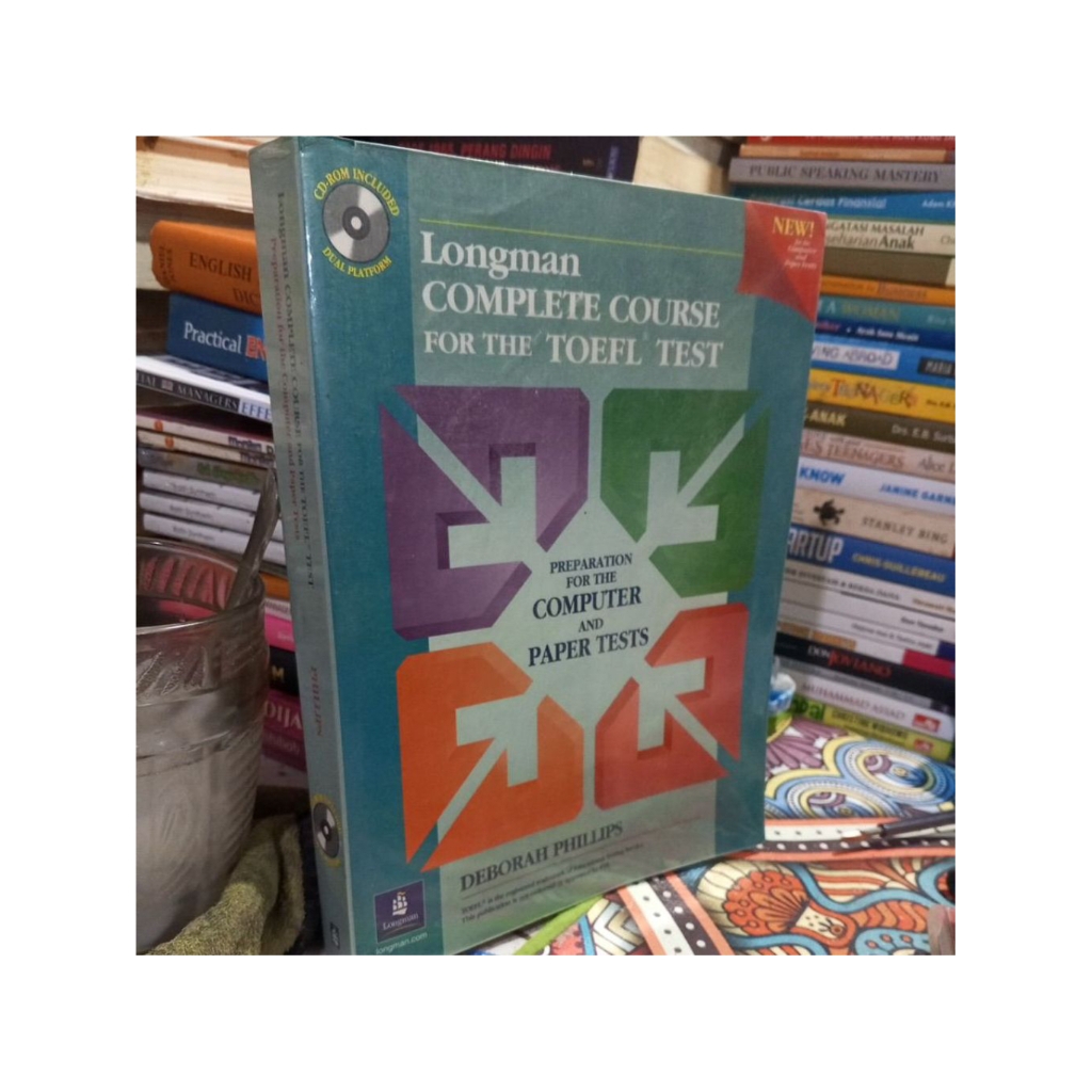 longman complete course for the TOEFL test...Deborah Philips...( ada cd).