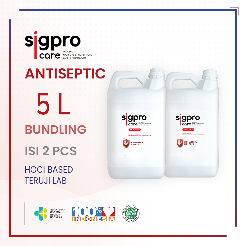 SIGPROCARE ANTISEPTIC 5 L BUNDLING HEMAT BELI 2