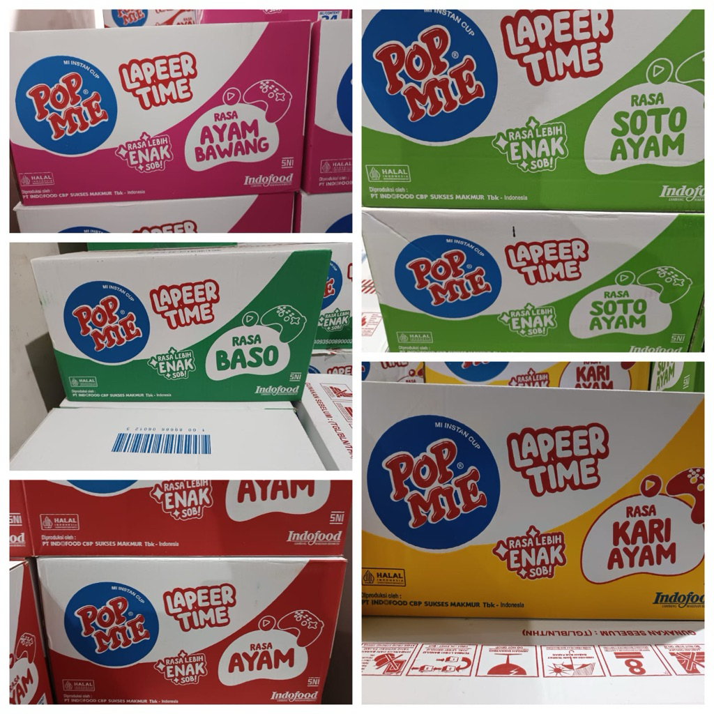 Pop Mie Mie Instan Pop Mie 1karton (isi24pc)