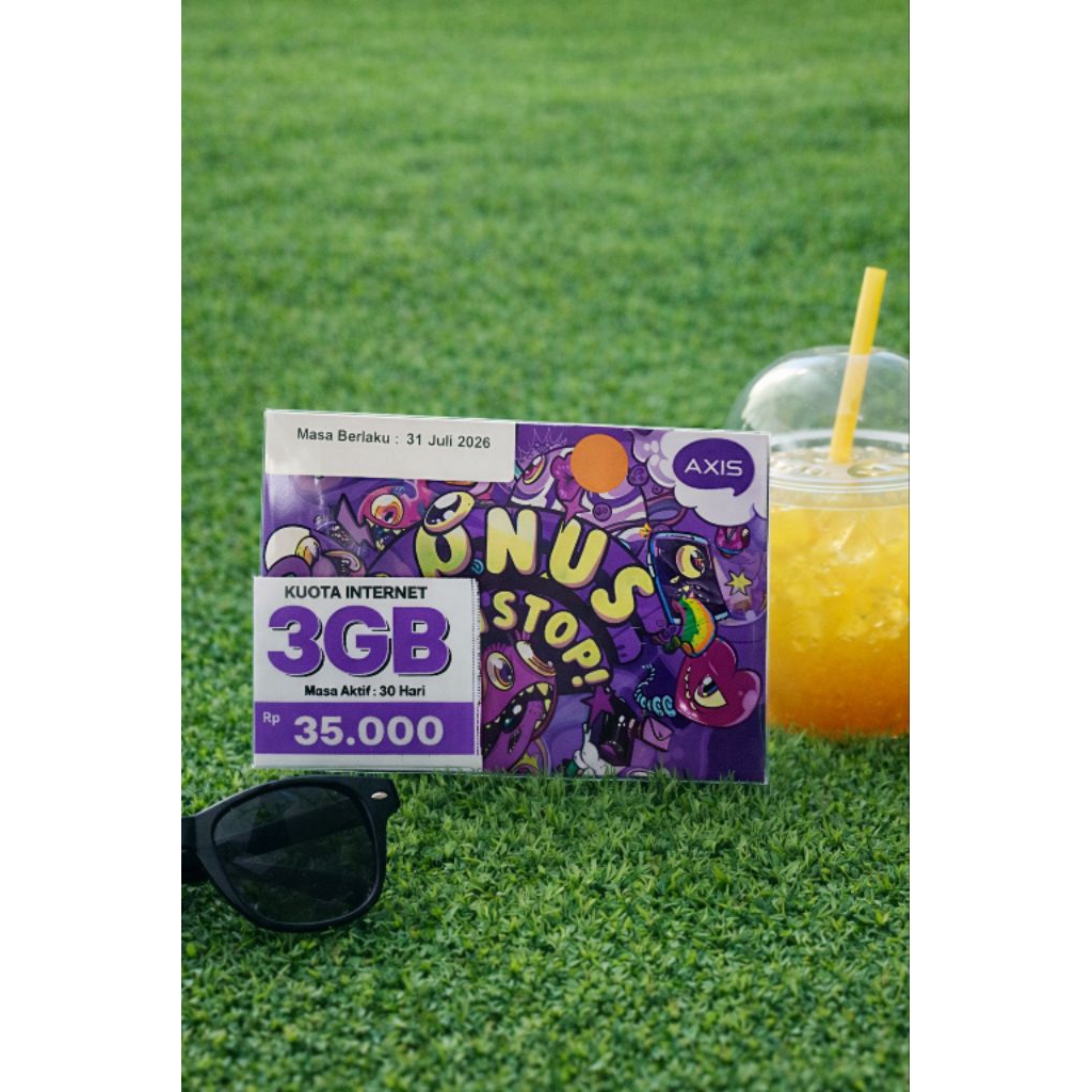 perdana axis 3GB 30hari