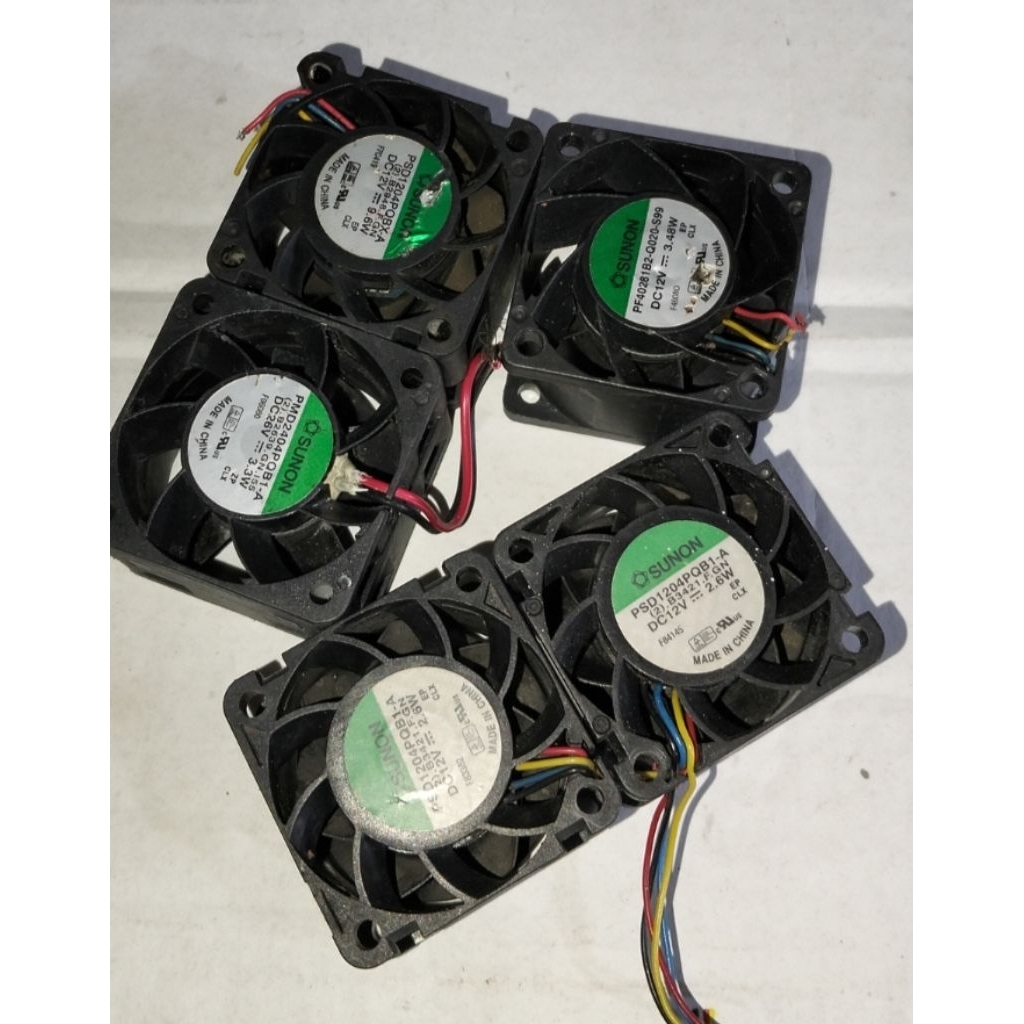 KIPAS FAN RONDOM 4X4 12V T 2.8CM BEKAS