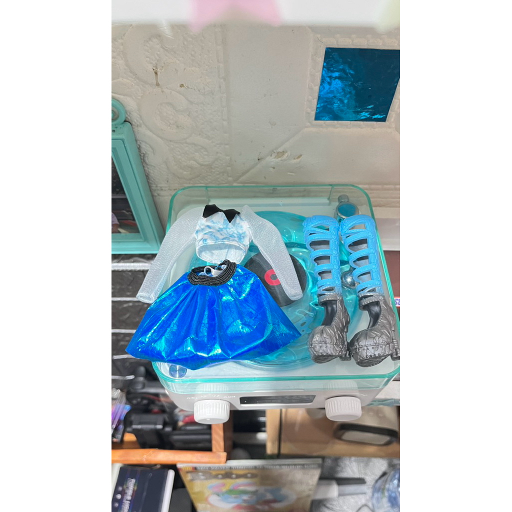 BAJU MONSTER HIGH + SEPATU FRANKIE SKULTIMATE SECRET 2