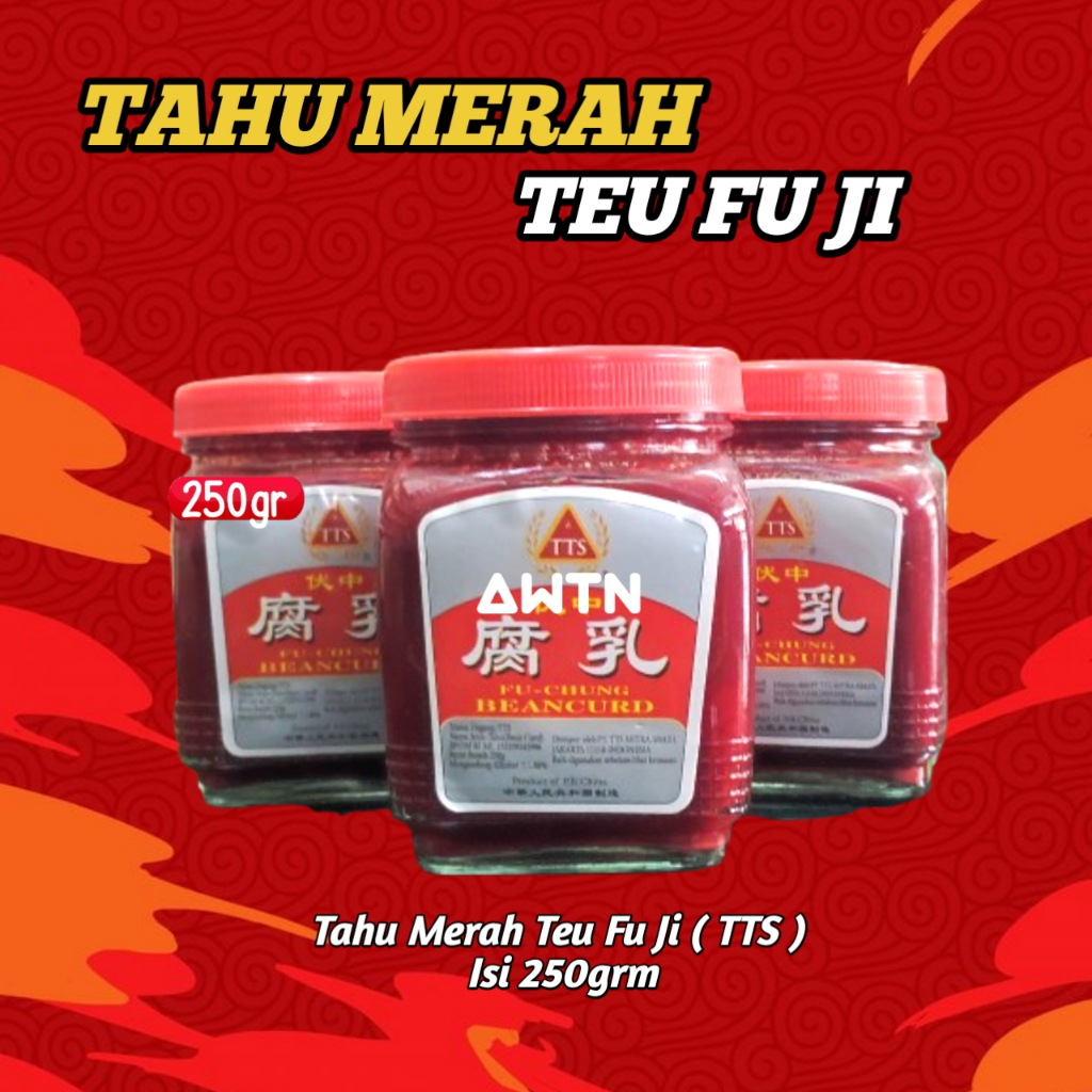 Fu Chung Beancurd TTS / Tahu Merah / teu fu ji