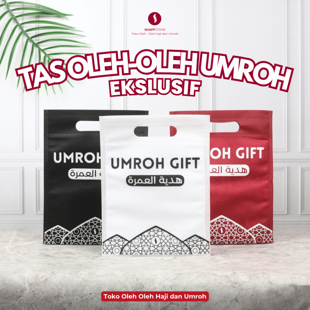 SHAFFSTORE - Tas Oleh-Oleh Umroh Souvenir Hadiah Oleh-Oleh Umroh