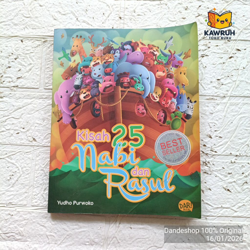 Kisah 25 Nabi dan Rasul - oleh Yudho Purwoko - Buku Cerita Anak Bekas Preloved