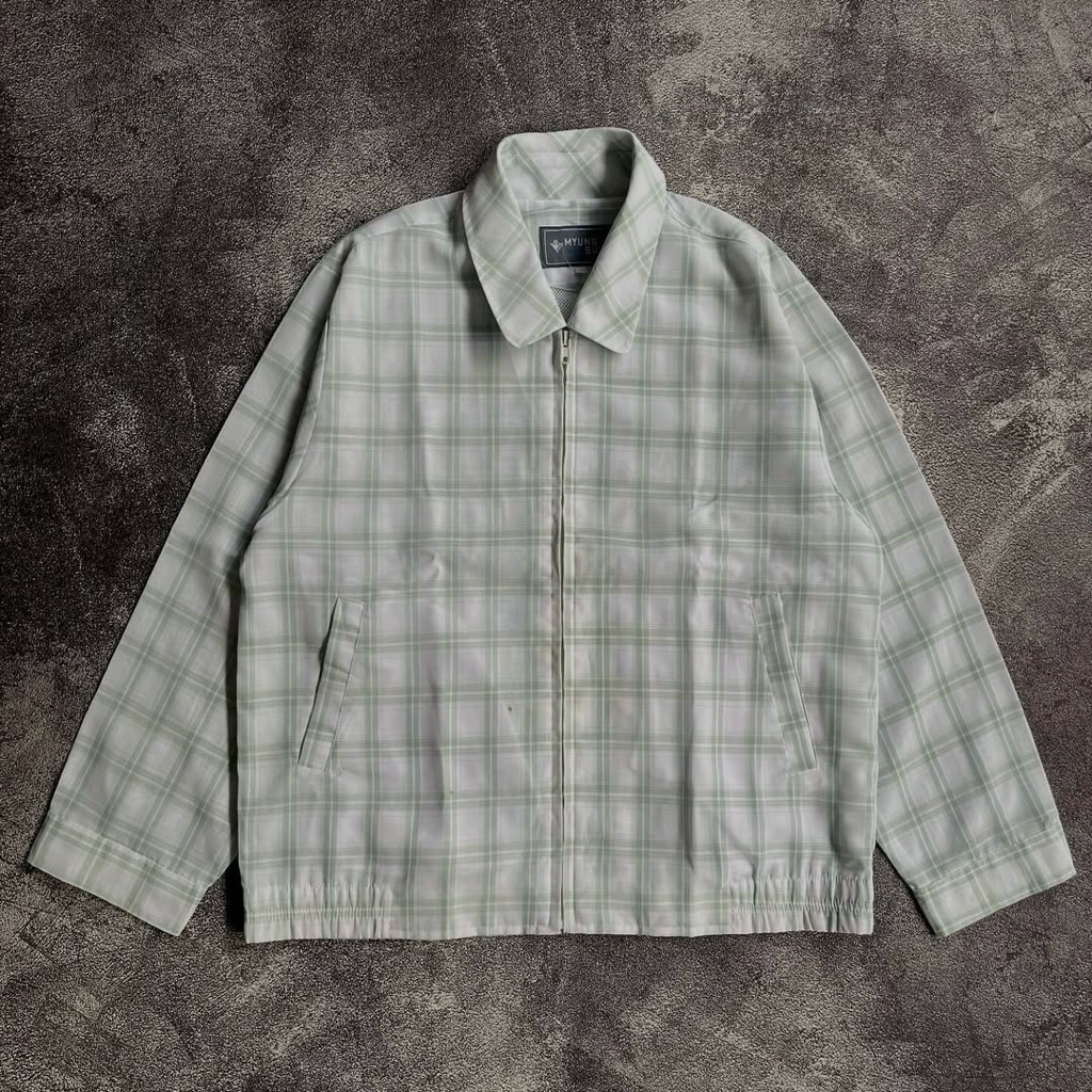 Vintage Casual Work Jacket Myung Sung