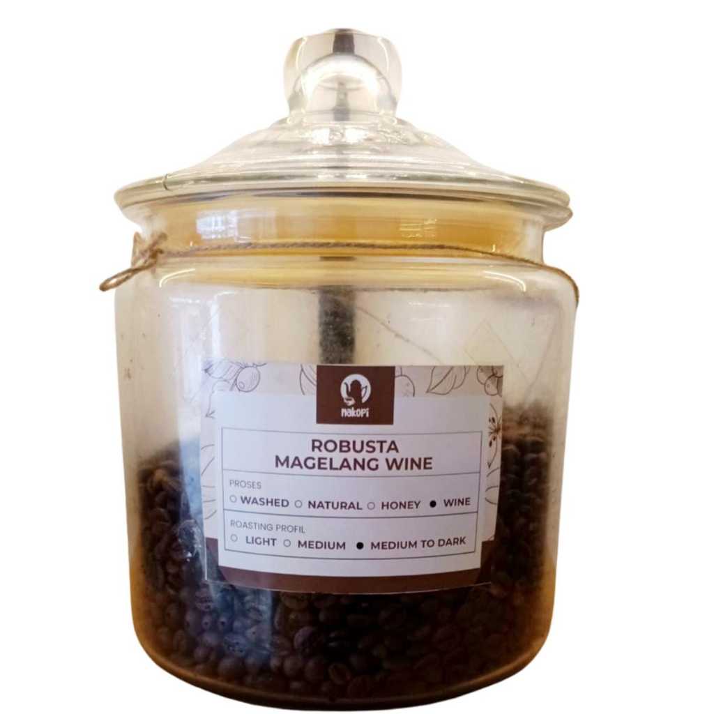 Nakopi Kopi Robusta Magelang Wine - Kopi Bubuk Robusta Magelang Wine
