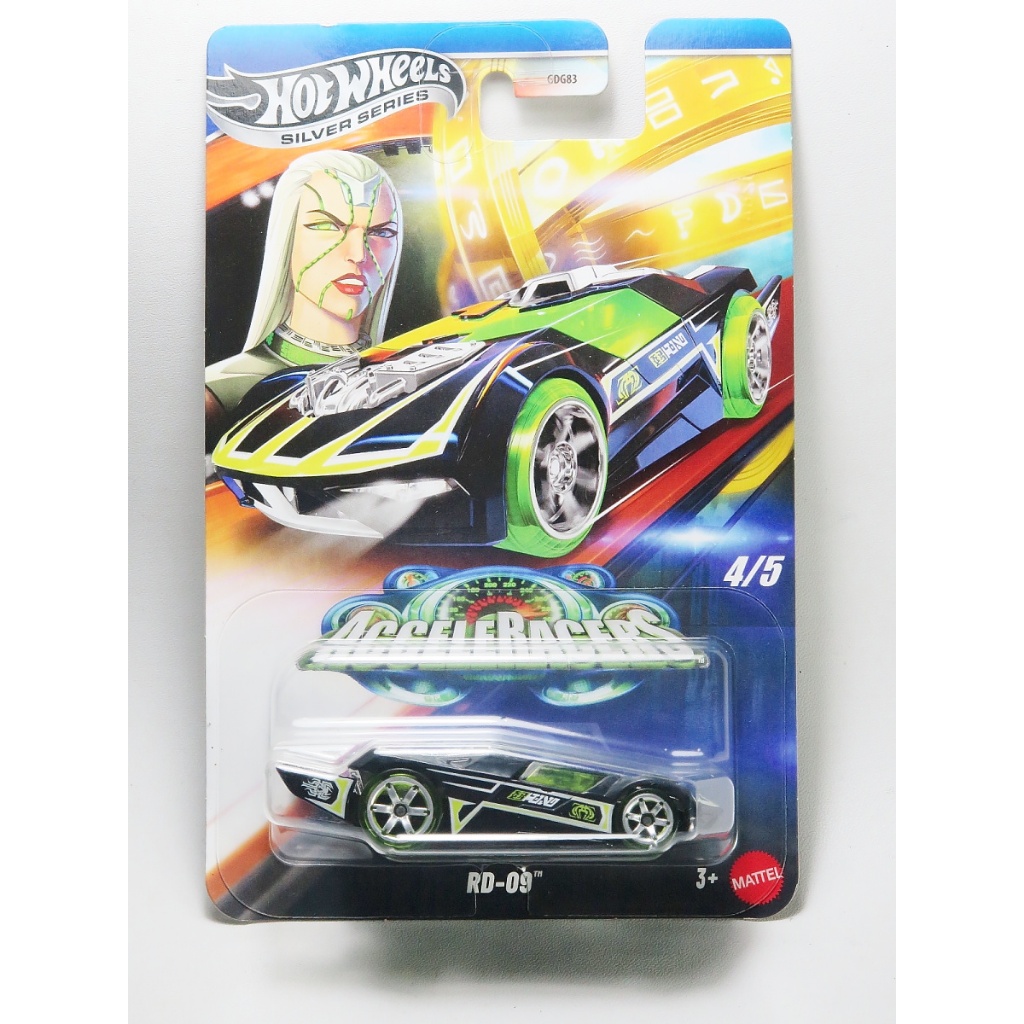 Hot Wheels Acceleracers RD-09 2025 - Hitam