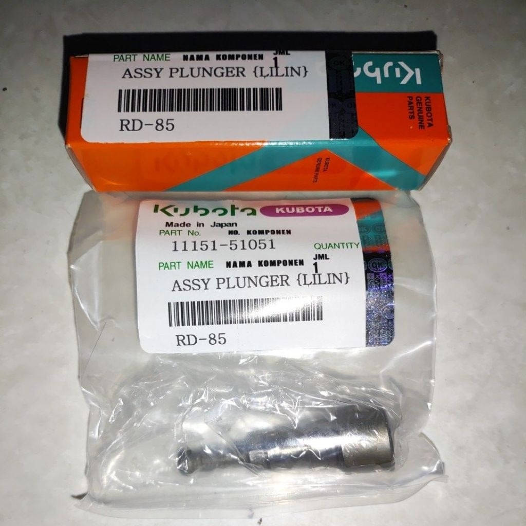 plunger kubota rd 85 (K154)