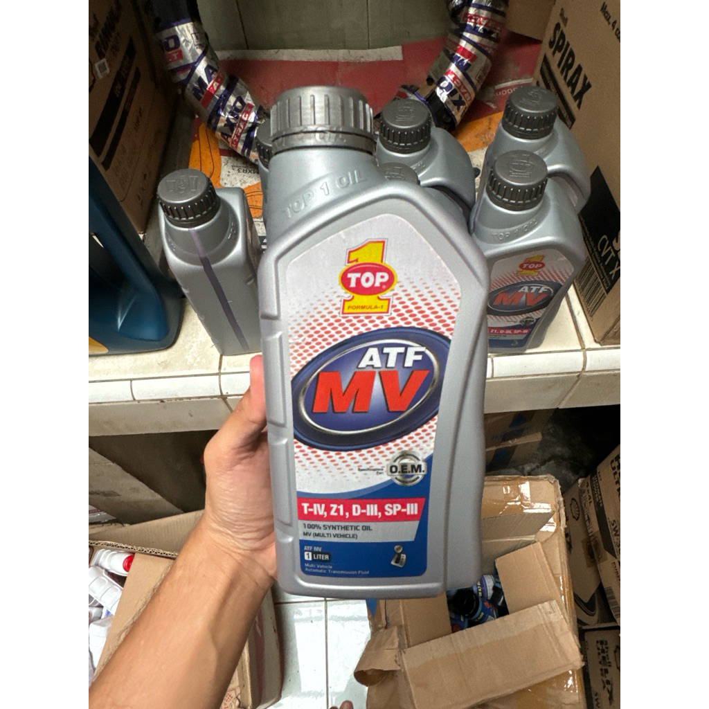 TOP 1 TOP1 ATF MV 1LiTER / OLI TRANSMISI MATIC