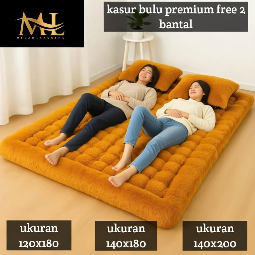 Restful - Kasur Lantai Bulu Rasfur Gender Jumbo