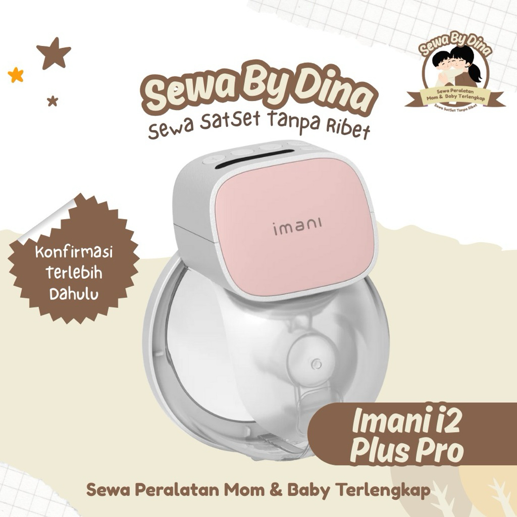 SEWA POMPA ASI IMANI i2 PLUS PRO POMPA ASI ELEKTRIK HANDSFREE