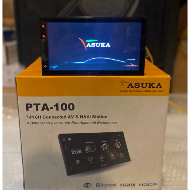 head unit double din merek ASUKA PTA-100