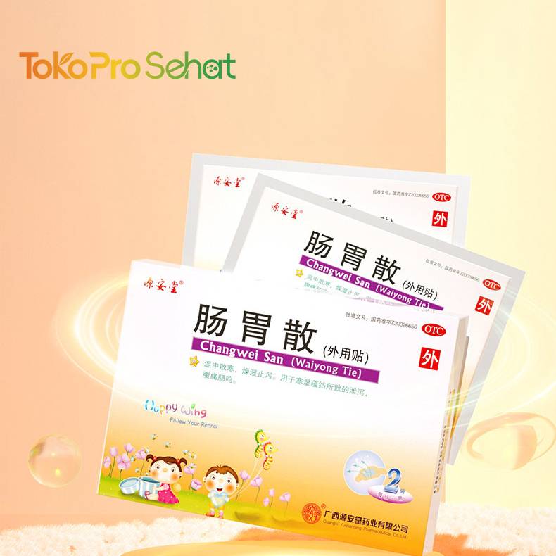 Chang Wei San Asli Isi 2 | Obat Masuk Angin Herbal - Sembuhkan Kembung & Mual