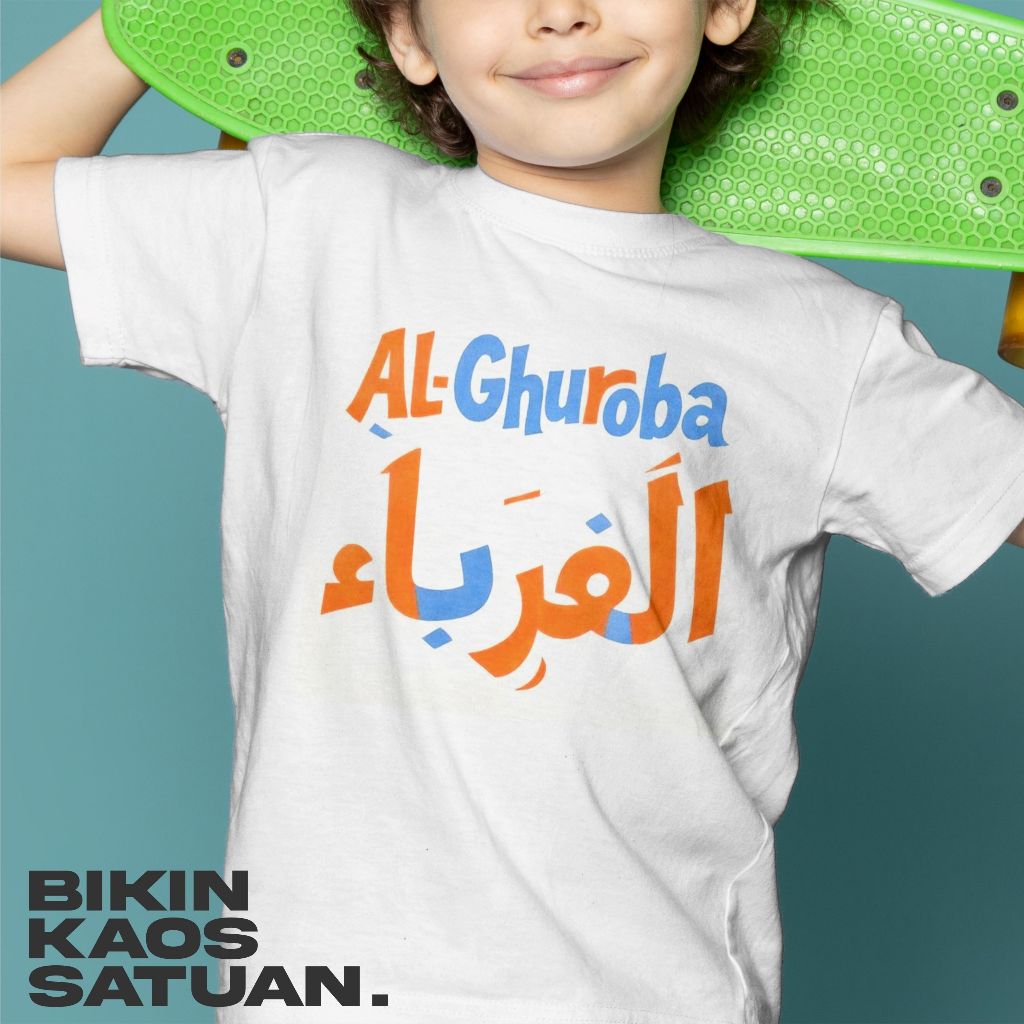 Tshirt Baju Kaos Anak Islami-Al Ghuroba