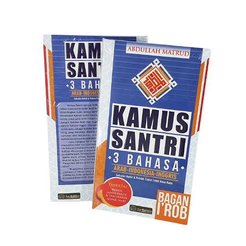 Kamus Santri 3 Bahasa Arab Indonesia Inggris - Abdullah Matrud - As-Salam Publishing - Sebulan Hafal