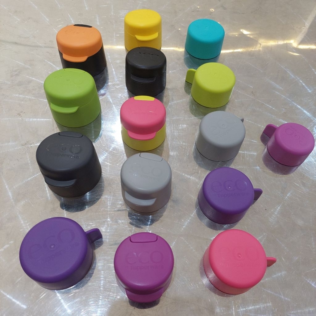 Tupperware Seal Set Tutup Eco Bottle 500ml, 750ml, 1L Flip dan Putar