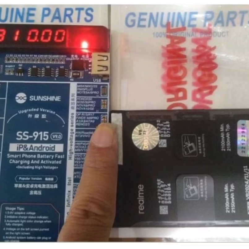 BATERAI BLP849 FOR REALME GT 5G / REALME GT NEO BATTERY ORIGINAL 100% BATTERY Garansi 6 Bulan