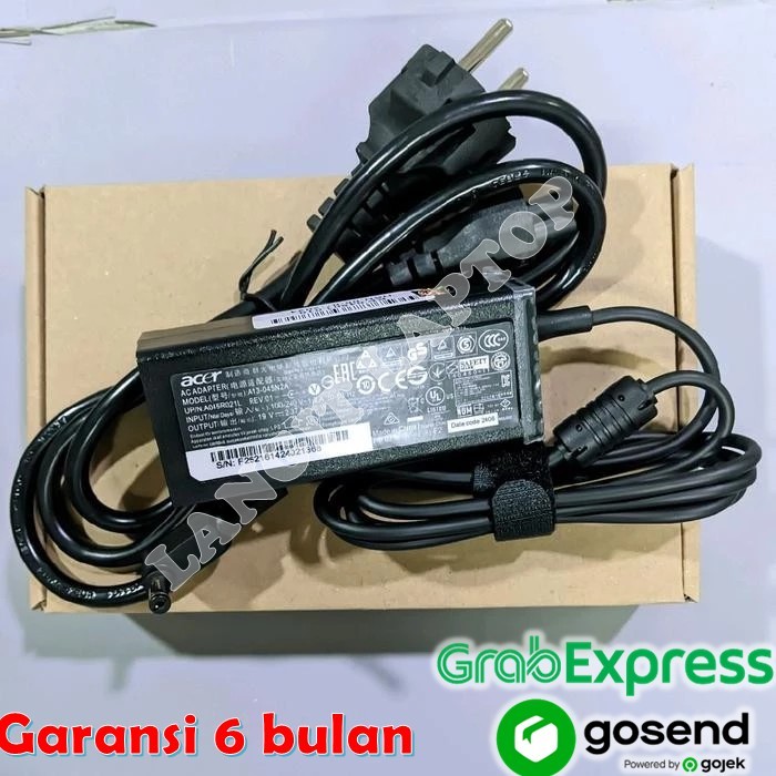 Original Charger Adaptor Acer Aspire 3 A314 Series MODEL N20Q1 45W - DC 5.5x1.7mm