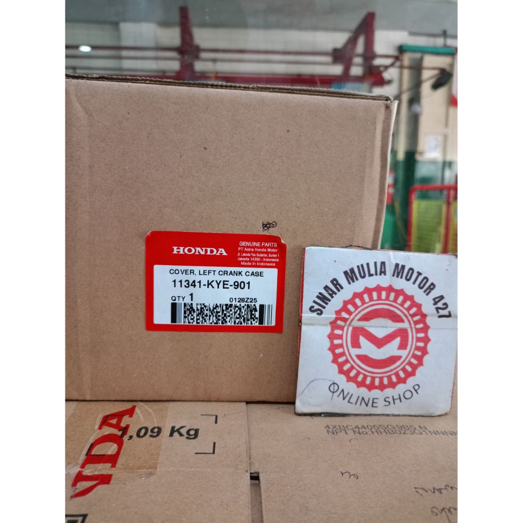 Cover Left Crankcase Blok Magnit Magnet Megapro new Monoshock Verza Ori AHM 11341KYE901