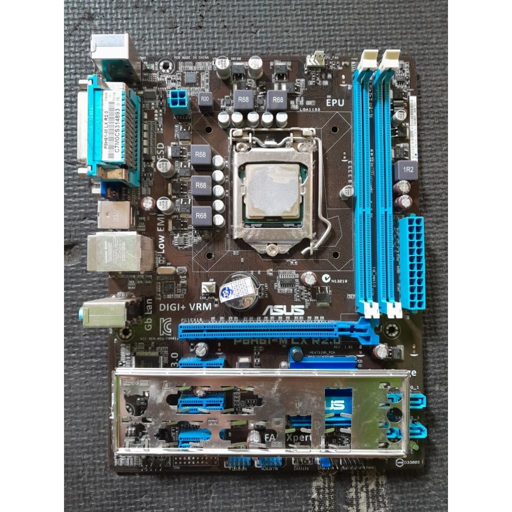 Motherboard Asus H61 LGA 1155 Gen 2 gen 3