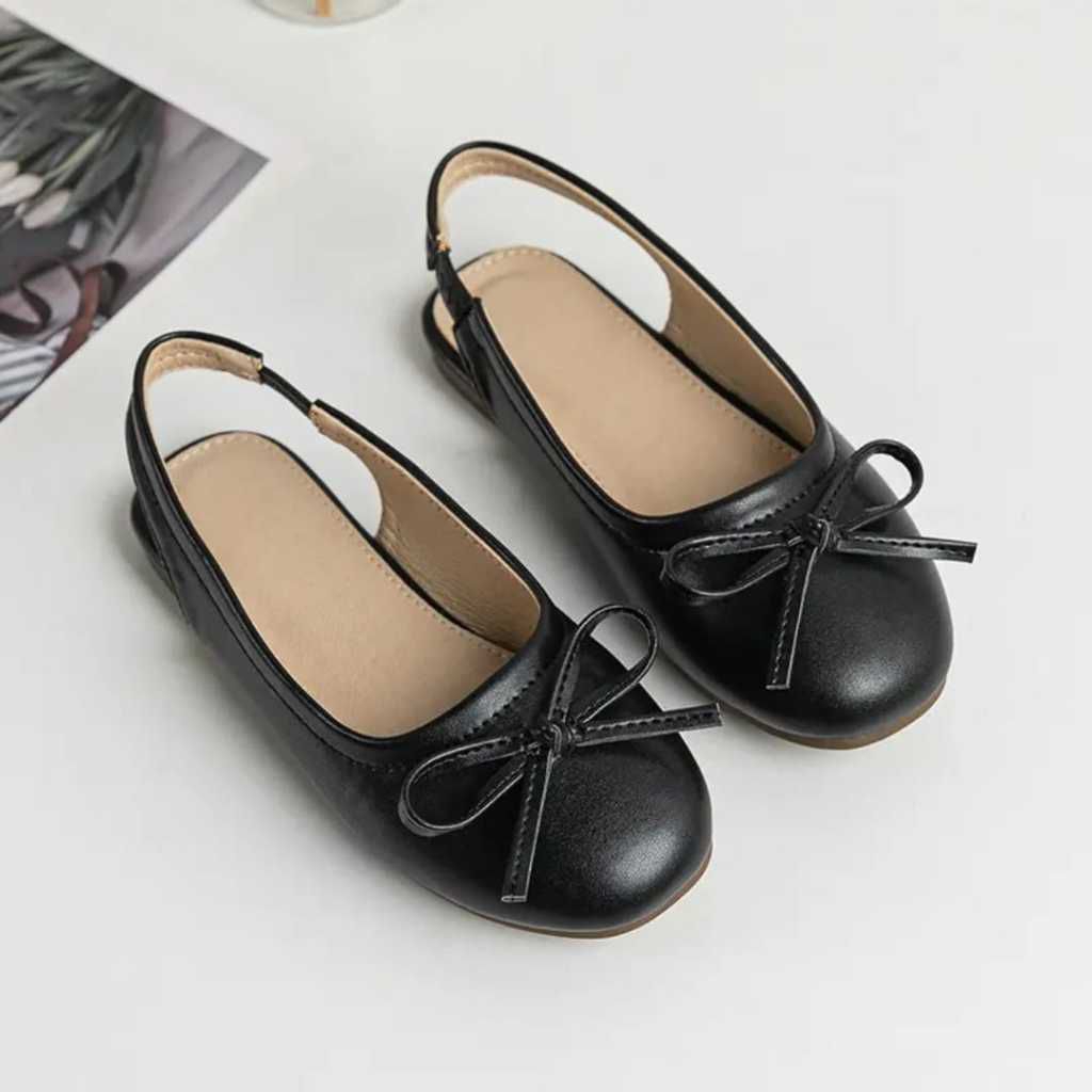 sepatu balet bapau/bustong tali karet anak perempuan terbaru PJ 01