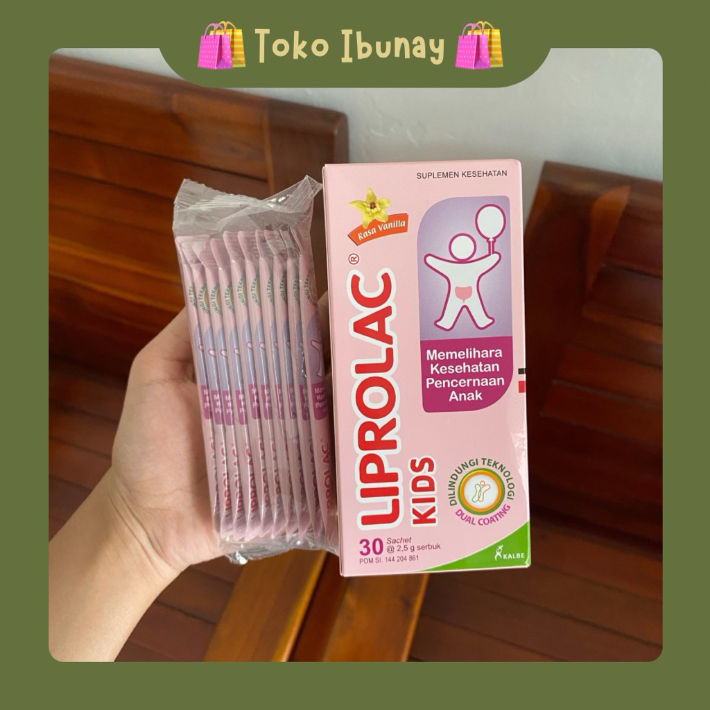 (NEW) Liprolac Kids Probiotik Anak Kemasan Sachet | Liprolac Suplemen Pencernaan Anak