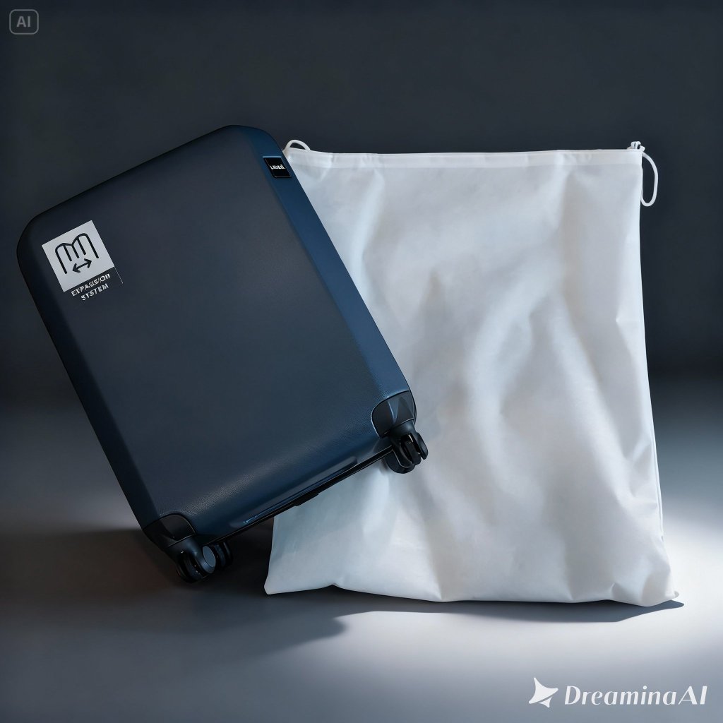 kantong pelindung koper 24 inci dan 25 inci