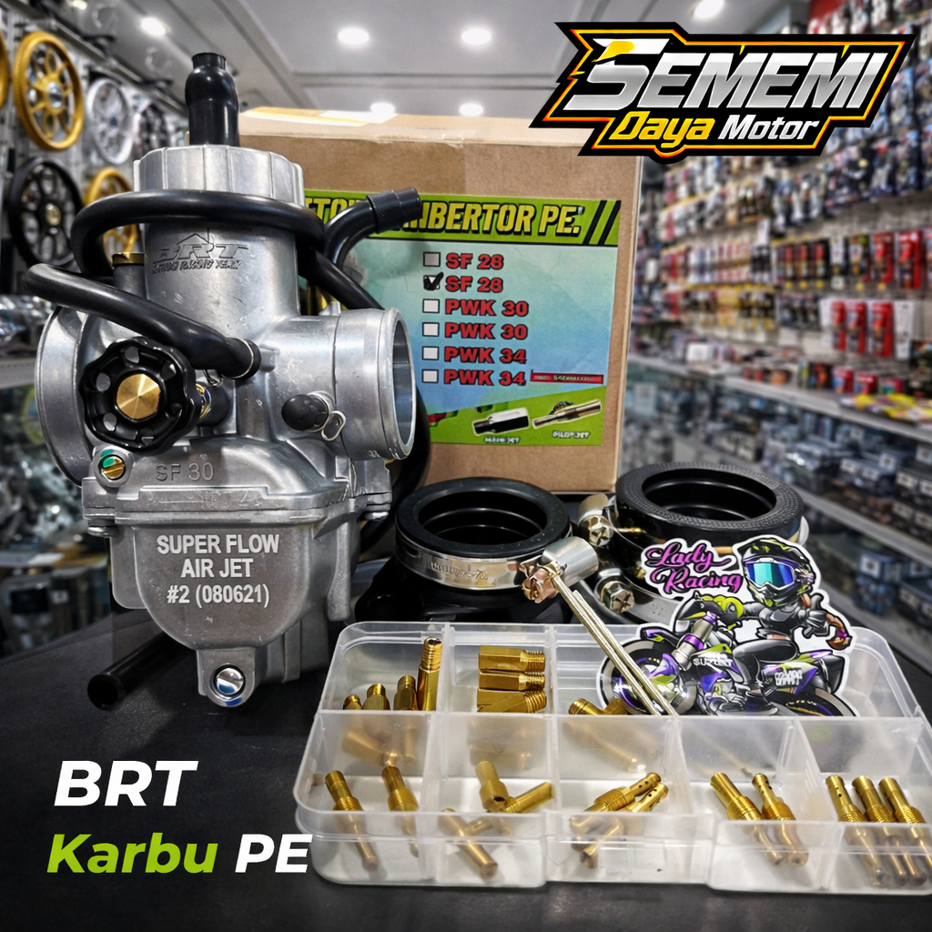 KARBURATOR KARBU SUPER FLOW PE SF BRT 28 30 POWER JET RACING