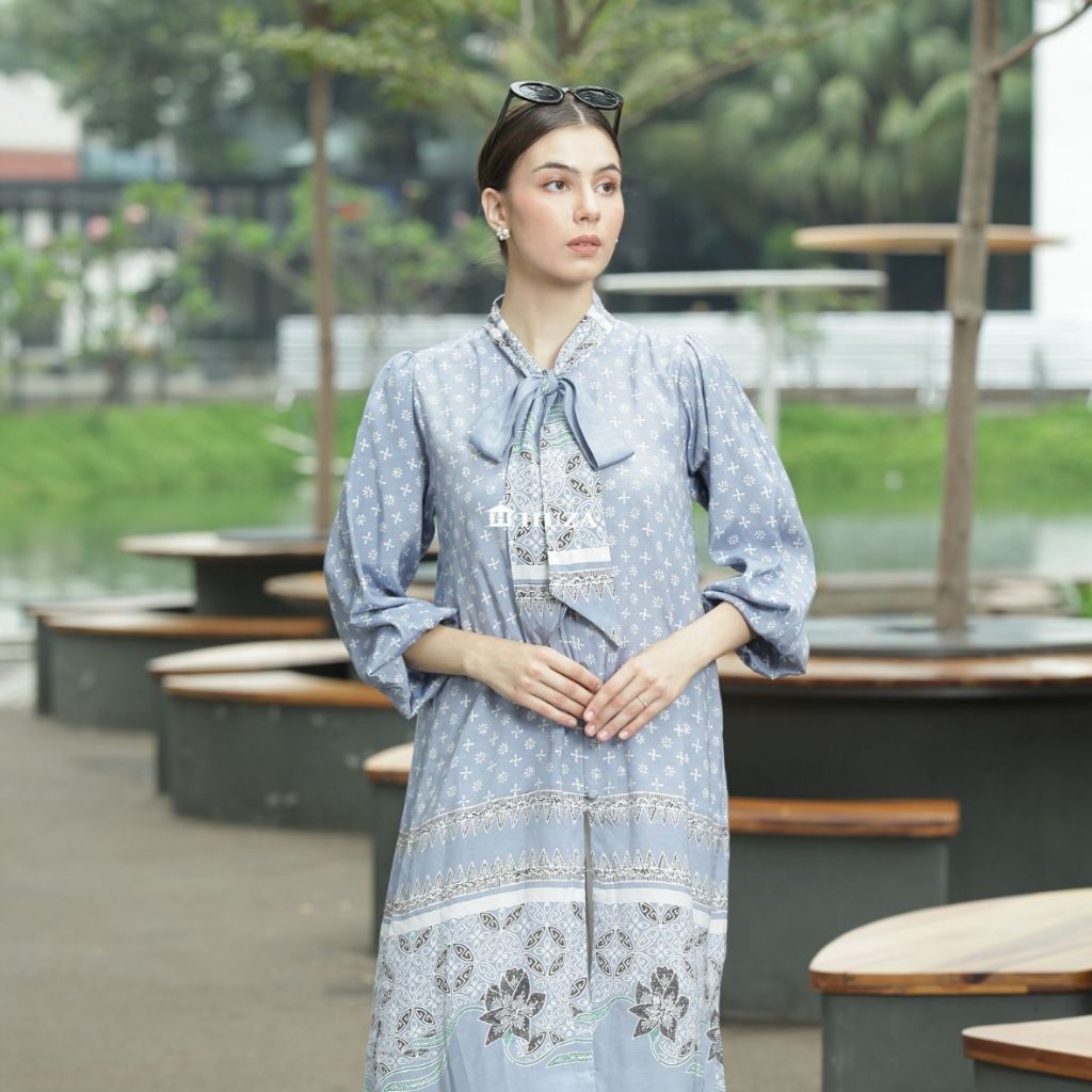 BATIK HUZA - TUNIK BATIK WANITA TUNIK WALDINE