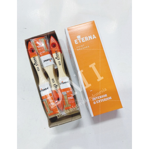 (Grosir) Kuas Cat Eterna 633 1 Inch | Kuas Eterna 633 | Kuas Cat Tembok