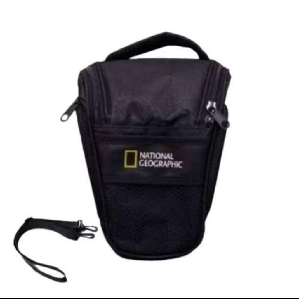 Tas Selempang Camera Segitiga National Geographic + Tali