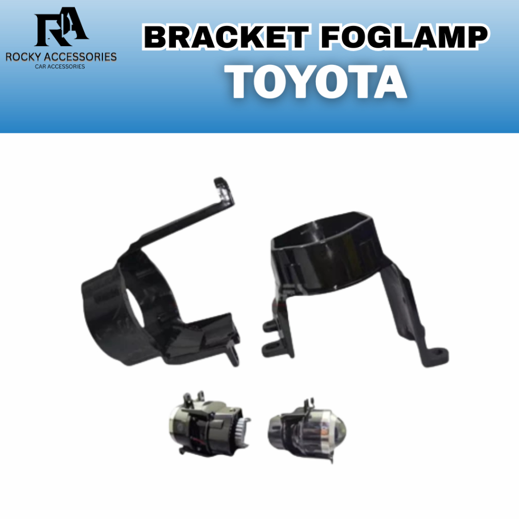 Dudukan Foglamp Toyota Bracket Foglamp BILED Honda 3 inch Universal