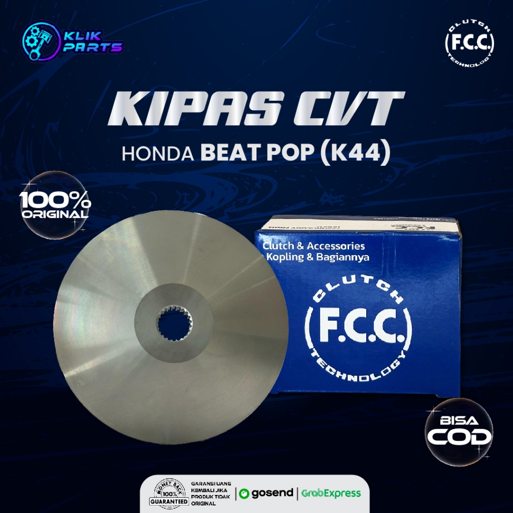 FCC Kipas CVT Motor Honda Beat Pop (K44) Original FCC 100%