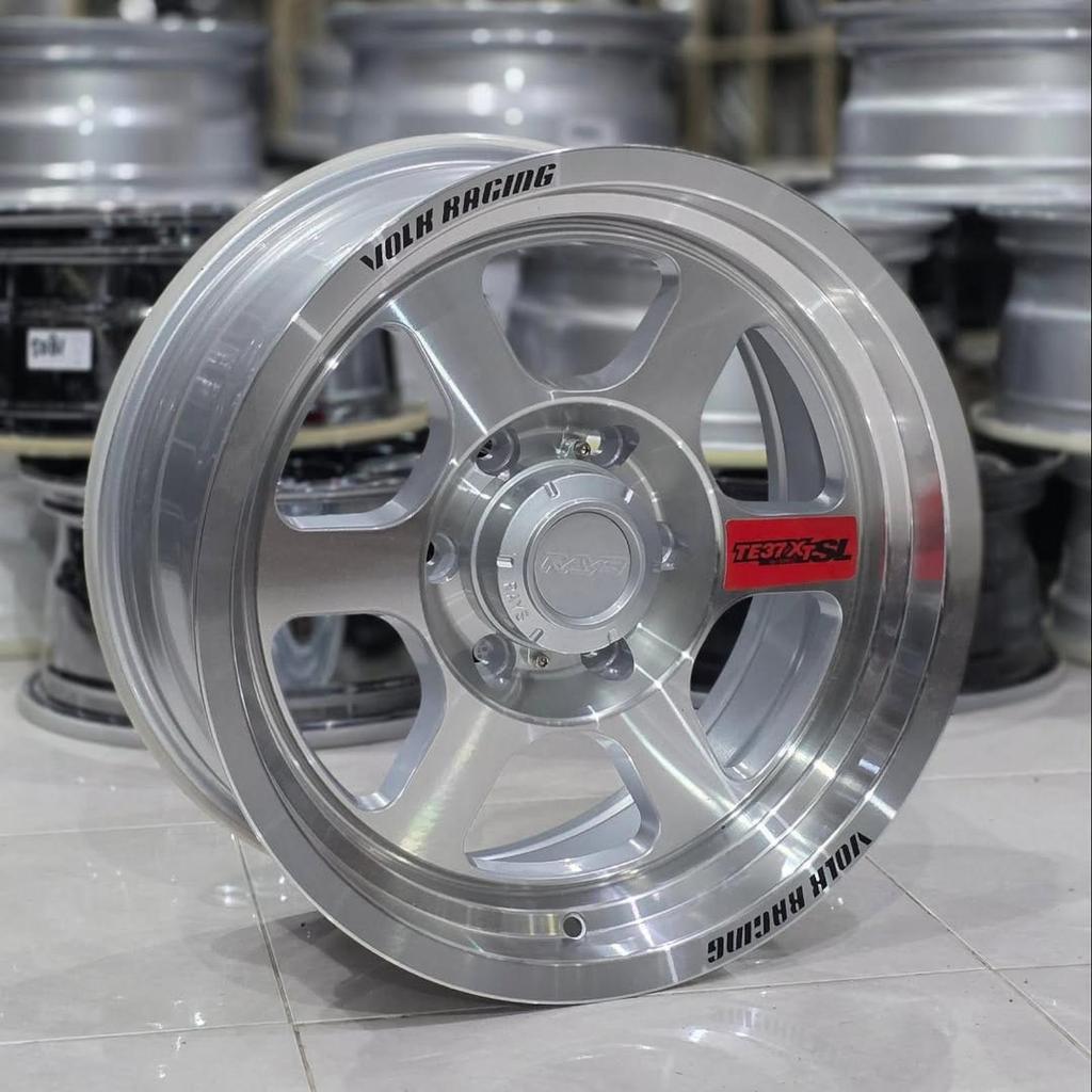 Velg mobil r17 TE37 XT Velg racing ring 17 Pajero fortuner Triton MUX