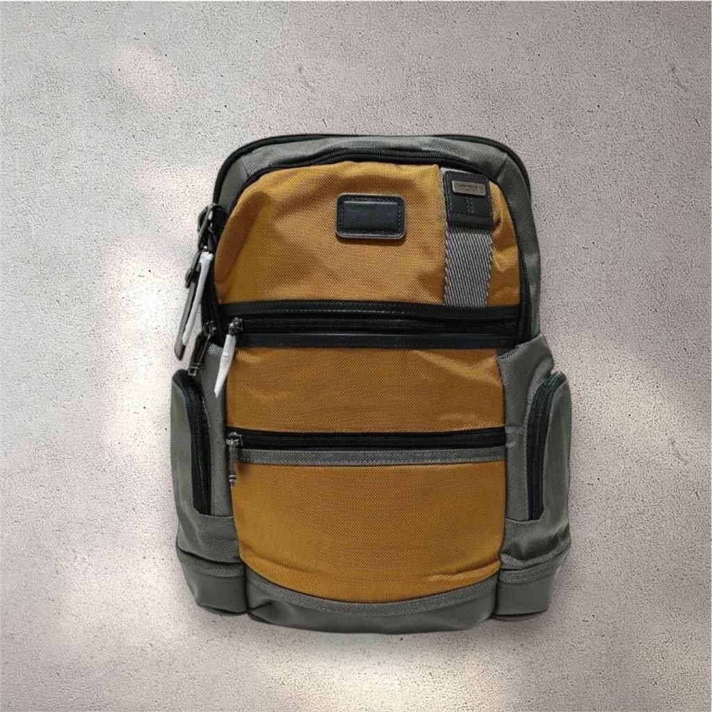 Tumi Parrish Backpack Canvas Golden Brown