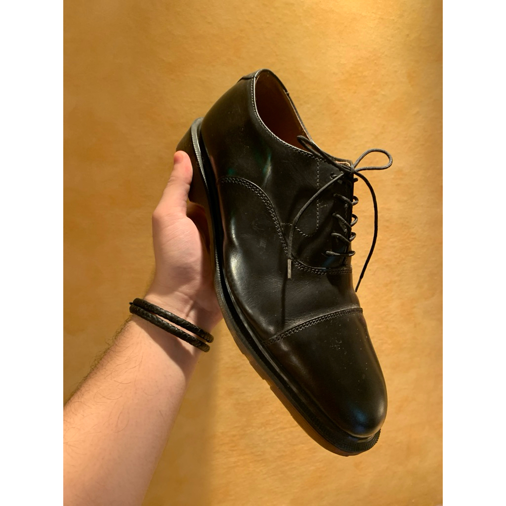 Dr Martens Dress Black Shoes Made in England True Original Docmart EUR 41 US 8