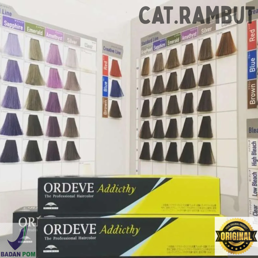 Cat rambut Milbon Ordeve Addicthy 80ml