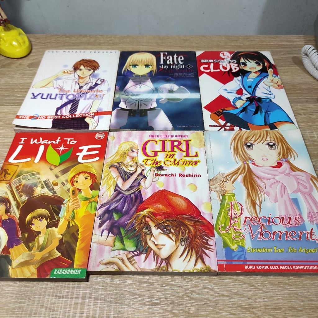 [PRELOVED - READY STOCK) BUKU KOMIK BAHASA INDONESIA CABUTAN THE ULTIMATE YUUTOPIA FATE STAY NIGHT H
