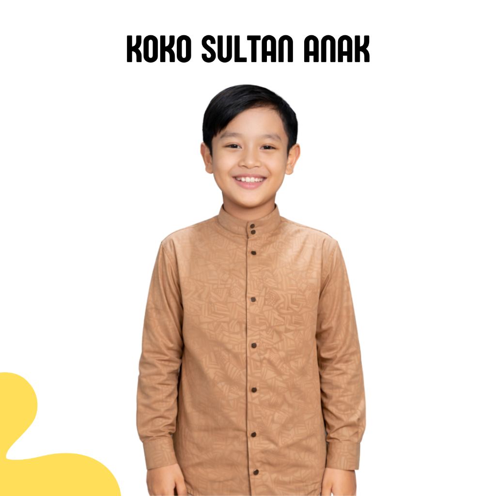 Baju Koko Sultan Anak Wolfis Embos Motif Embos Hitam Putih Coksu Navy