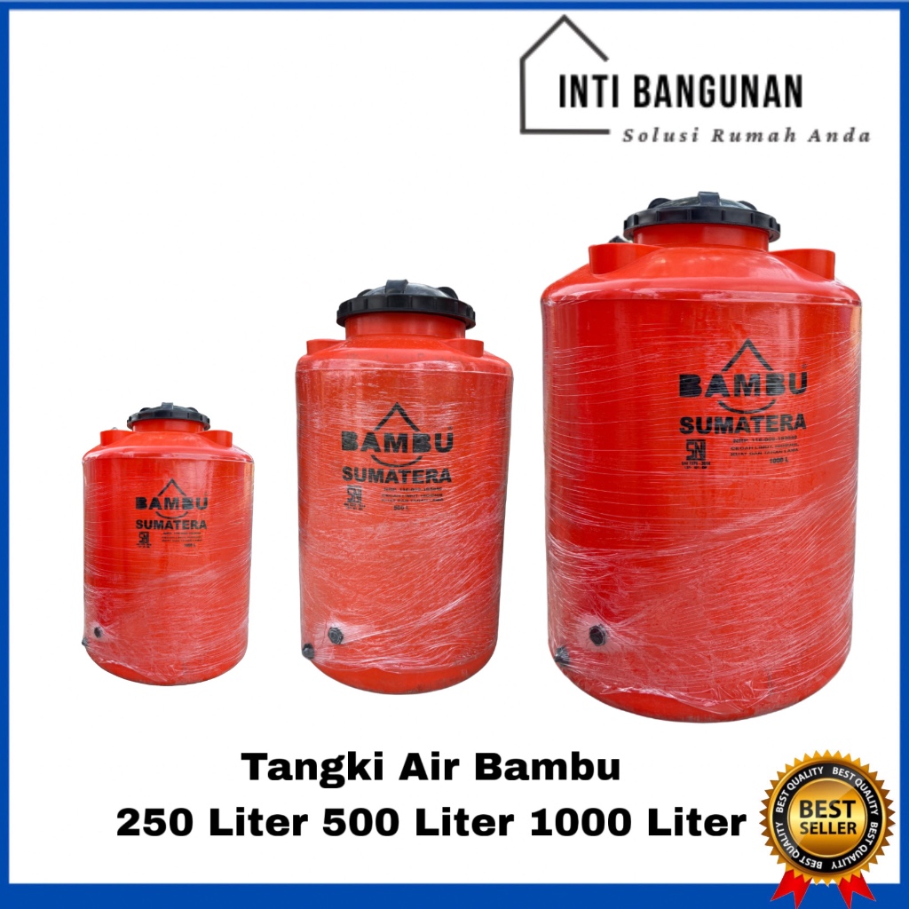 Tangki Air Bambu 250 Liter 500 Liter 1000 Liter Tandon Air 250L 500L 1000L