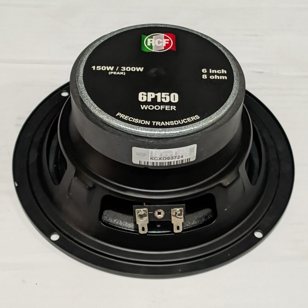 speaker 6 inch RCF 6P150 ITALY WOOFER / speaker 6 in rcf 6p150 woofer/ low mid