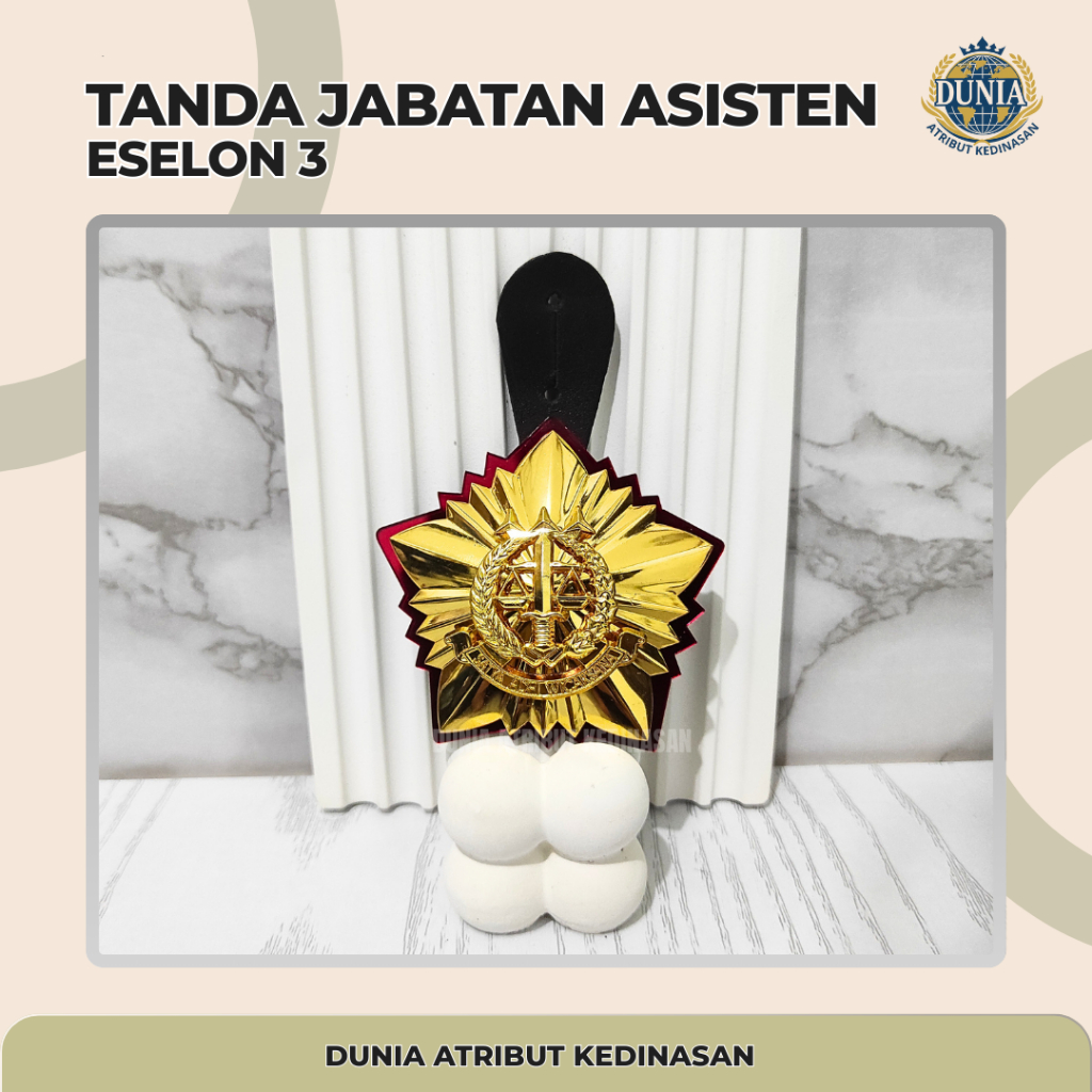 Tanda jabatan ASISTEN Eselon 3