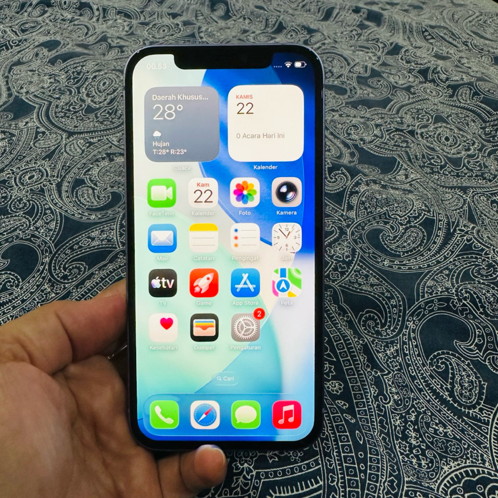 IPHONE_12 128 GB LILAC BYPASS SECOND PA-999