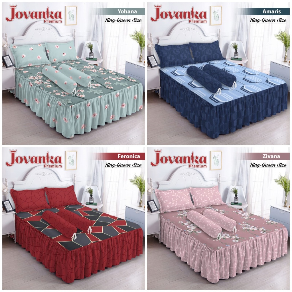 SPREI RUMBAI  JOVANKA KING 180x200x35cm