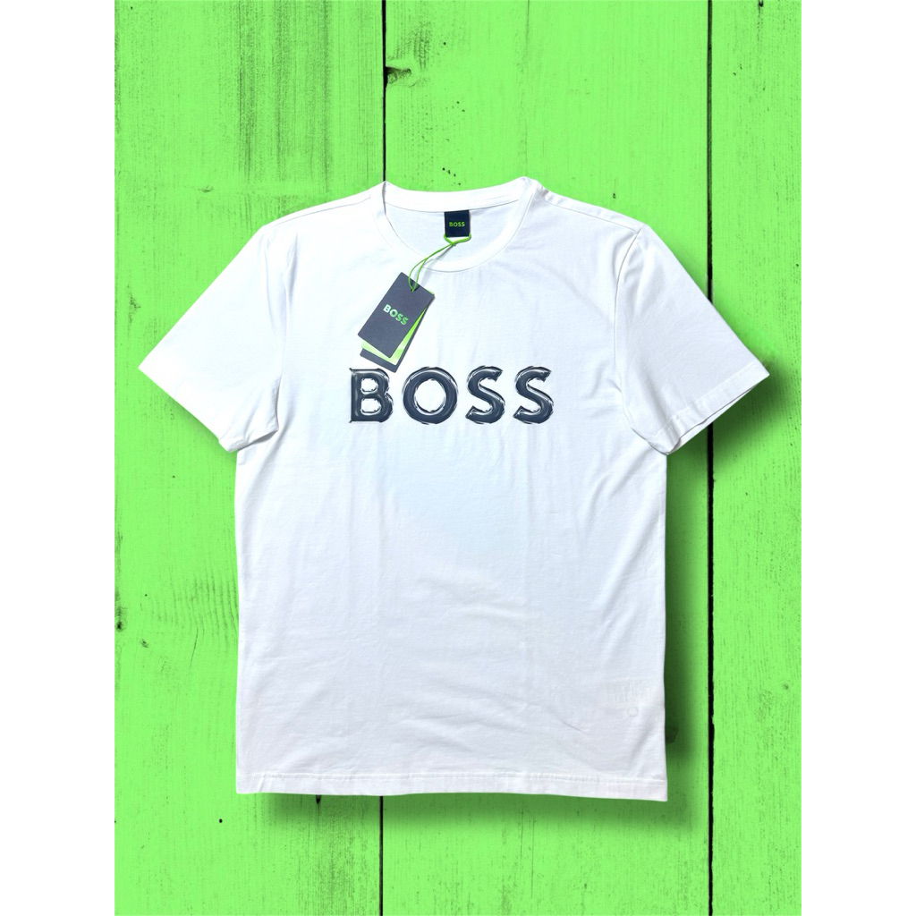 Kaos Boss Putih / Size M / Original New