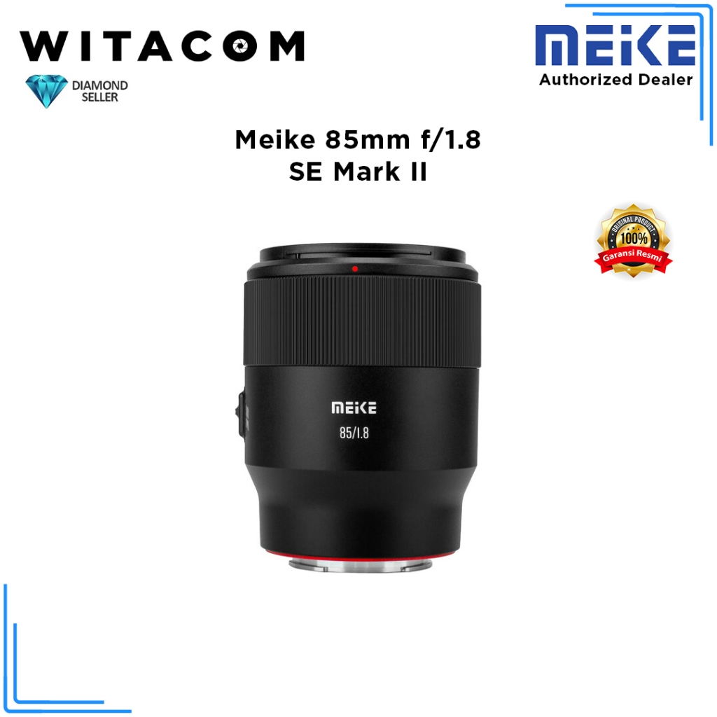 Lensa Meike 85mm f/1.8 SE Mark II for Sony E-Mount - Garansi Resmi
